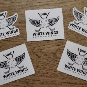 White Wings Sticker